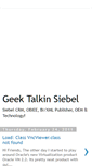 Mobile Screenshot of geektalkin.blogspot.com