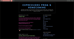 Desktop Screenshot of expressionsprom.blogspot.com