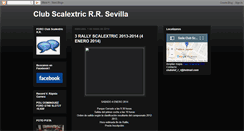 Desktop Screenshot of clubscalextricsevillarr.blogspot.com