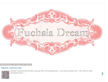 Tablet Screenshot of fuchsiadream.blogspot.com