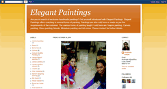 Desktop Screenshot of elegantpaints.blogspot.com