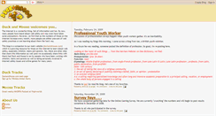 Desktop Screenshot of duckandmoose.blogspot.com