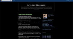 Desktop Screenshot of patahan-rembulan.blogspot.com