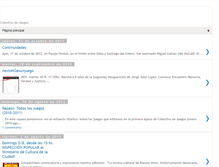 Tablet Screenshot of colectivodejuegos.blogspot.com