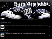 Tablet Screenshot of elsospechosohabitual.blogspot.com