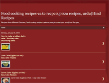 Tablet Screenshot of 101cookingrecipes.blogspot.com