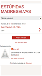 Mobile Screenshot of estupidasmadreselvas.blogspot.com