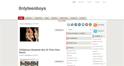 Desktop Screenshot of 0nlyteenboys.blogspot.com