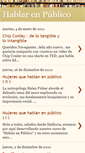Mobile Screenshot of hablamosenpublico.blogspot.com