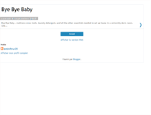 Tablet Screenshot of bye-bye-baby-923.blogspot.com