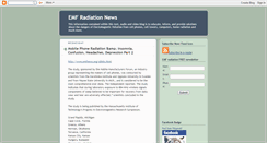 Desktop Screenshot of emfradiation.blogspot.com