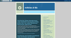 Desktop Screenshot of noticiasal-dia.blogspot.com