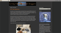 Desktop Screenshot of livingwithshackledraggers.blogspot.com