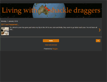 Tablet Screenshot of livingwithshackledraggers.blogspot.com