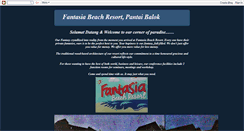 Desktop Screenshot of fantasiabeachresort.blogspot.com