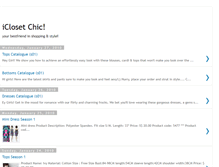 Tablet Screenshot of iclosetchic.blogspot.com