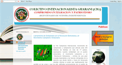 Desktop Screenshot of colectivoguaranipubens.blogspot.com