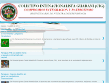 Tablet Screenshot of colectivoguaranipubens.blogspot.com