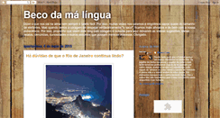 Desktop Screenshot of becodamalingua.blogspot.com