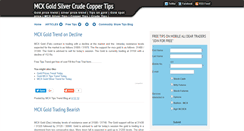 Desktop Screenshot of commodity-share-tips.blogspot.com