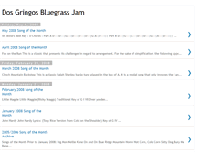 Tablet Screenshot of dosgringosbluegrass.blogspot.com