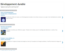 Tablet Screenshot of developpement-durable-capi.blogspot.com