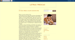 Desktop Screenshot of letrasfrescas.blogspot.com