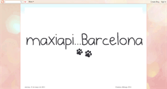 Desktop Screenshot of maxiapibarcelona.blogspot.com