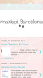 Mobile Screenshot of maxiapibarcelona.blogspot.com