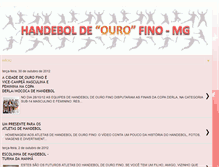 Tablet Screenshot of handebolourofino-mg.blogspot.com