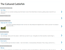 Tablet Screenshot of culturedcuttlefish.blogspot.com