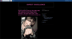 Desktop Screenshot of expectexcellence.blogspot.com