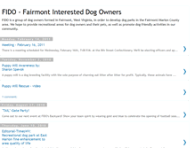 Tablet Screenshot of fairmontinteresteddogowners.blogspot.com