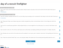 Tablet Screenshot of days-of-a-recruit-firefighter.blogspot.com