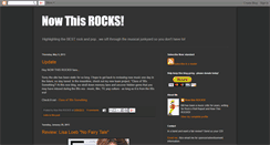 Desktop Screenshot of nowthisrocks.blogspot.com