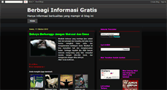 Desktop Screenshot of berbagi-informasi-gratis.blogspot.com