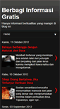 Mobile Screenshot of berbagi-informasi-gratis.blogspot.com