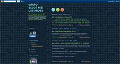 Desktop Screenshot of grupo27losandes.blogspot.com