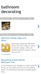 Mobile Screenshot of bathroom-decorating.blogspot.com