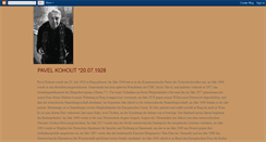 Desktop Screenshot of pavel-kohout-autor.blogspot.com