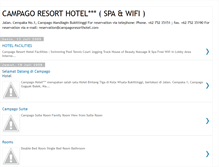 Tablet Screenshot of campagohotel.blogspot.com
