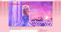 Desktop Screenshot of cantinhodisney.blogspot.com