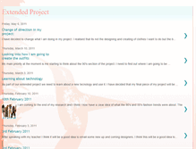 Tablet Screenshot of lbrodie-extendedproject.blogspot.com