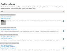 Tablet Screenshot of goddesschess.blogspot.com