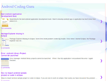 Tablet Screenshot of android-gurukul.blogspot.com