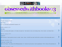 Tablet Screenshot of obsessedwithbooks93.blogspot.com