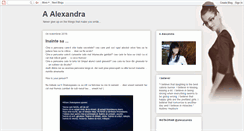 Desktop Screenshot of a-alexandra.blogspot.com