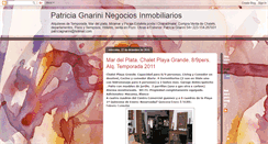 Desktop Screenshot of gnarinipatricia.blogspot.com