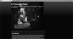 Desktop Screenshot of afiresidechat.blogspot.com