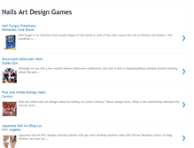 Tablet Screenshot of nailsartgames.blogspot.com